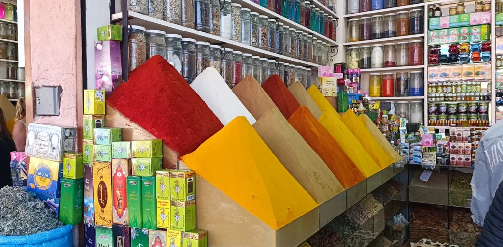 Marrakech et les couleurs naturelles