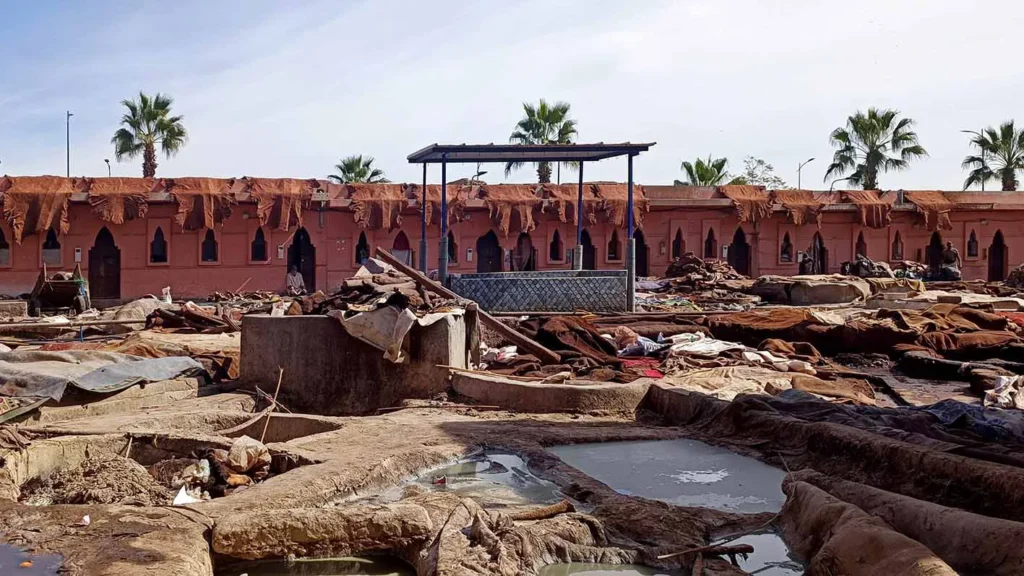 Marrakech et les couleurs naturelles