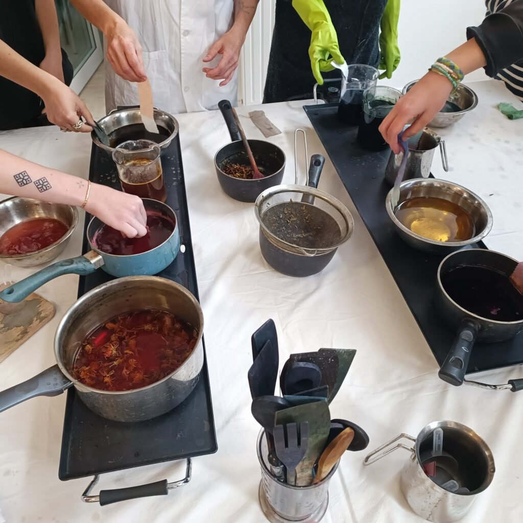 ateliers teinture pour les particuliers