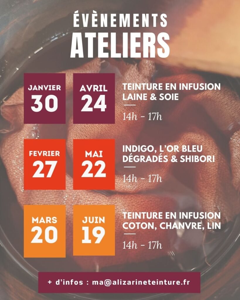 Atelier teinture naturelle